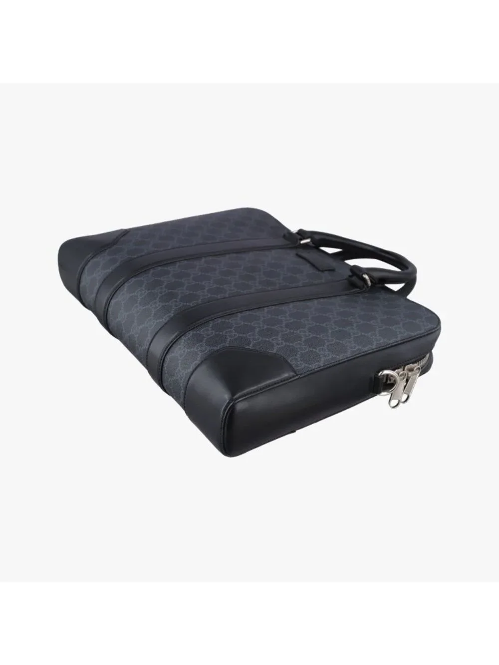 Gucci Guccissima Black Leather Handbag